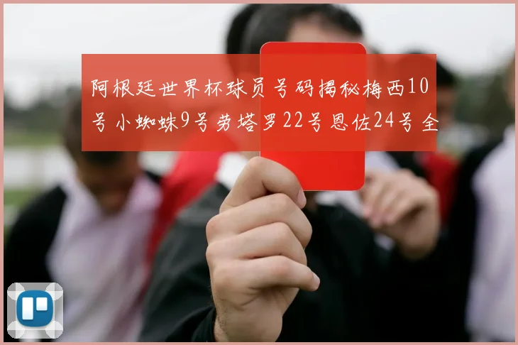 阿根廷世界杯球员号码揭秘梅西10号小蜘蛛9号劳塔罗22号恩佐24号全解析